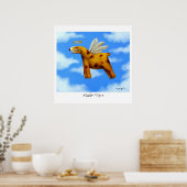 ポスター60,96x60,96cm: Flavio RossiによるPara o Alem ポスター (キッチン)