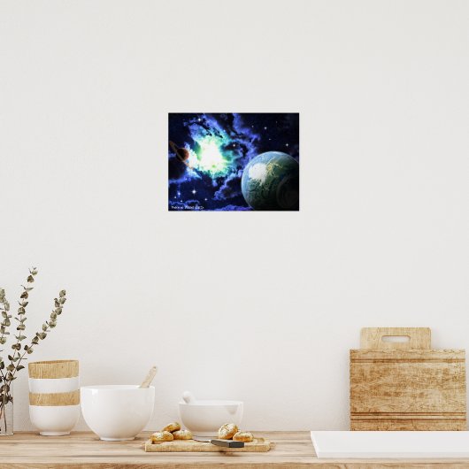 ポスター7 – 宇宙 ポスター (キッチン)