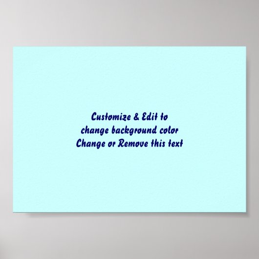 ポスター7」 X 5空白のに画像と文字を追加 ポスター (正面)