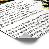 ポスター8x10ヴィンテージイラストレーションウィッチファウスト ポスター (角)