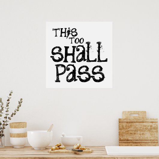 ポスター – これも合格 (キッチン)