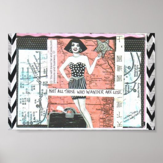 ポスター – さまよい者は皆ポスターではない失った。 (正面)