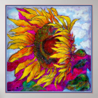 ポスター：ひまわり震え ポスター