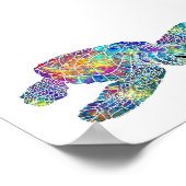 ポスター - アカウミガメ (角)