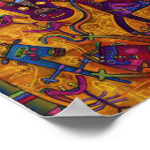 ポスター – アサイケデリックート (角)