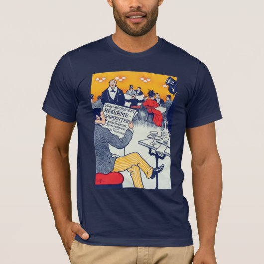 ポスター·アド·ネービー Tシャツ (正面)
