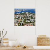 ポスター：イスタンブール – スルタンアフメットとボスポラス ポスター (キッチン)