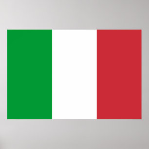 ポスター:イタリア国旗 ポスター