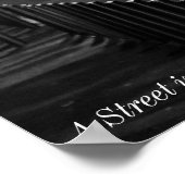 ポスター：イタリア，ミラノの通り ポスター (角)