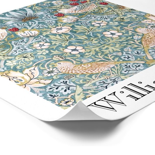 ポスター - イチゴの収穫者 デザイン2 (角)