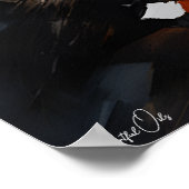 ポスター |イベリアンウルフ |油彩画スタイル (角)