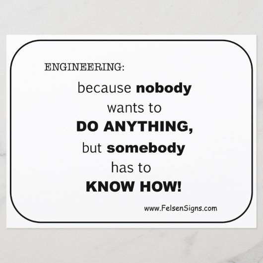 ポスター – エンジニアリングノウハウ (正面)