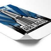 ポスター – エンパイアステート建物アールデコ (角)