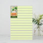 ポスター:カリフォルニア旅行 便箋 (スタンド正面)