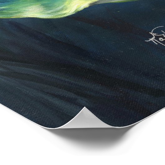 ポスター – コイ池 (角)