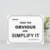 ポスター – シンプル化 (スタンド正面)