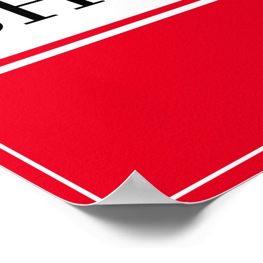 ポスター – シールド (角)