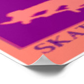 ポスター – スケートボードポップ・アートのオリンピックアートウォールアート (角)