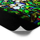 ポスター – ステンドグラス – ティファニー12 (角)