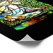 ポスター – ステンドグラス – ティファニー13 (角)