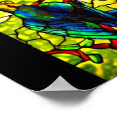 ポスター – ステンドグラス – ティファニー15 (角)