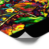 ポスター – ステンドグラス – ティファニー20 (角)