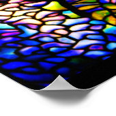 ポスター – ステンドグラス – ティファニー4 (角)