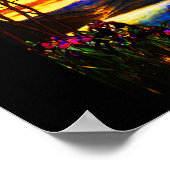 ポスター – ステンドグラス – ティファニー8 (角)