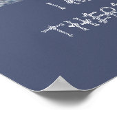 ポスター – ニットリーフパターン (角)