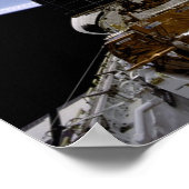 ポスター/ハッブル/エンデバー/宇宙飛行士ムスグラーブ ポスター (角)