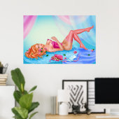 ポスター「バラ」 ポスター (ホームオフィス)