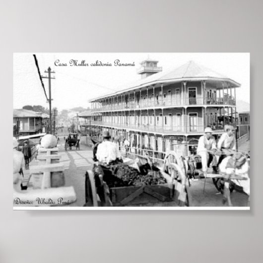 ポスター、パナマ ポスター (正面)