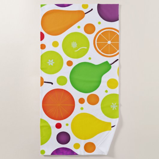 ポスター ビーチタオル (正面)