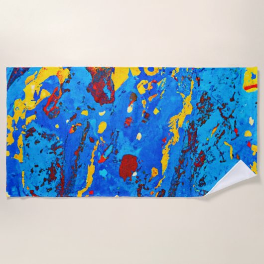 ポスター ビーチタオル (正面)