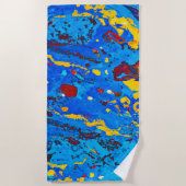 ポスター ビーチタオル (正面)