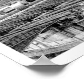 ポスター – ピッツバーグB&Wコラージュ (角)