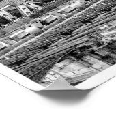 ポスター – ピッツバーグB&Wコラージュ (角)