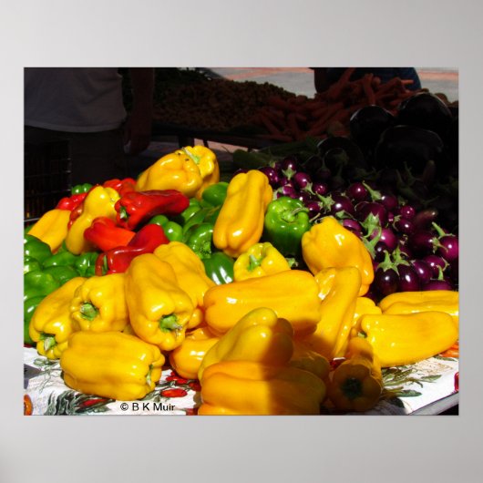 ポスター – ピーマン販売 (正面)