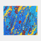 ポスター フリースブランケット (正面(横))