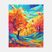 ポスター フリースブランケット (正面)