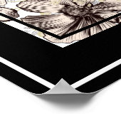 ポスター – フローラと蝶 (角)