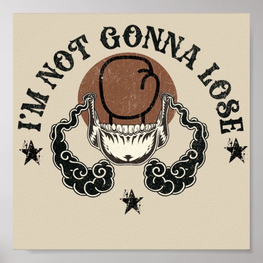 ポスター&プリントアートデザインを失わない ポスター (正面)