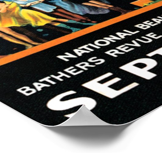 ポスター/プリント:アトランティックシティ美しいページェント ポスター (角)