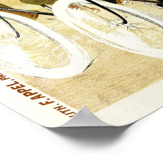 ポスター/プリント:サイクルグラディエーター – ヴィンテージ自転車 ポスター (角)