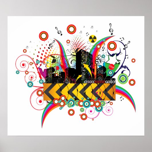 ポスター/プリント:パーティータウンUSA ポスター (正面)