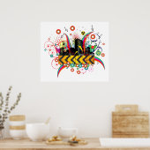 ポスター/プリント:パーティータウンUSA ポスター (キッチン)