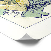 ポスター/プリント:ミュシャ- Sarah Bernhardt - Gismonda ポスター (角)