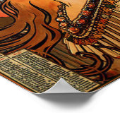 ポスター/プリント:ミュシャ- "Savonnerie de Bagnolet" ポスター (角)