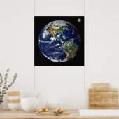 ポスター/プリント：地球からの宇宙- NASA ポスター (キッチン)