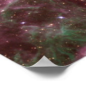 ポスター/プリント：星雲の星 ポスター (角)